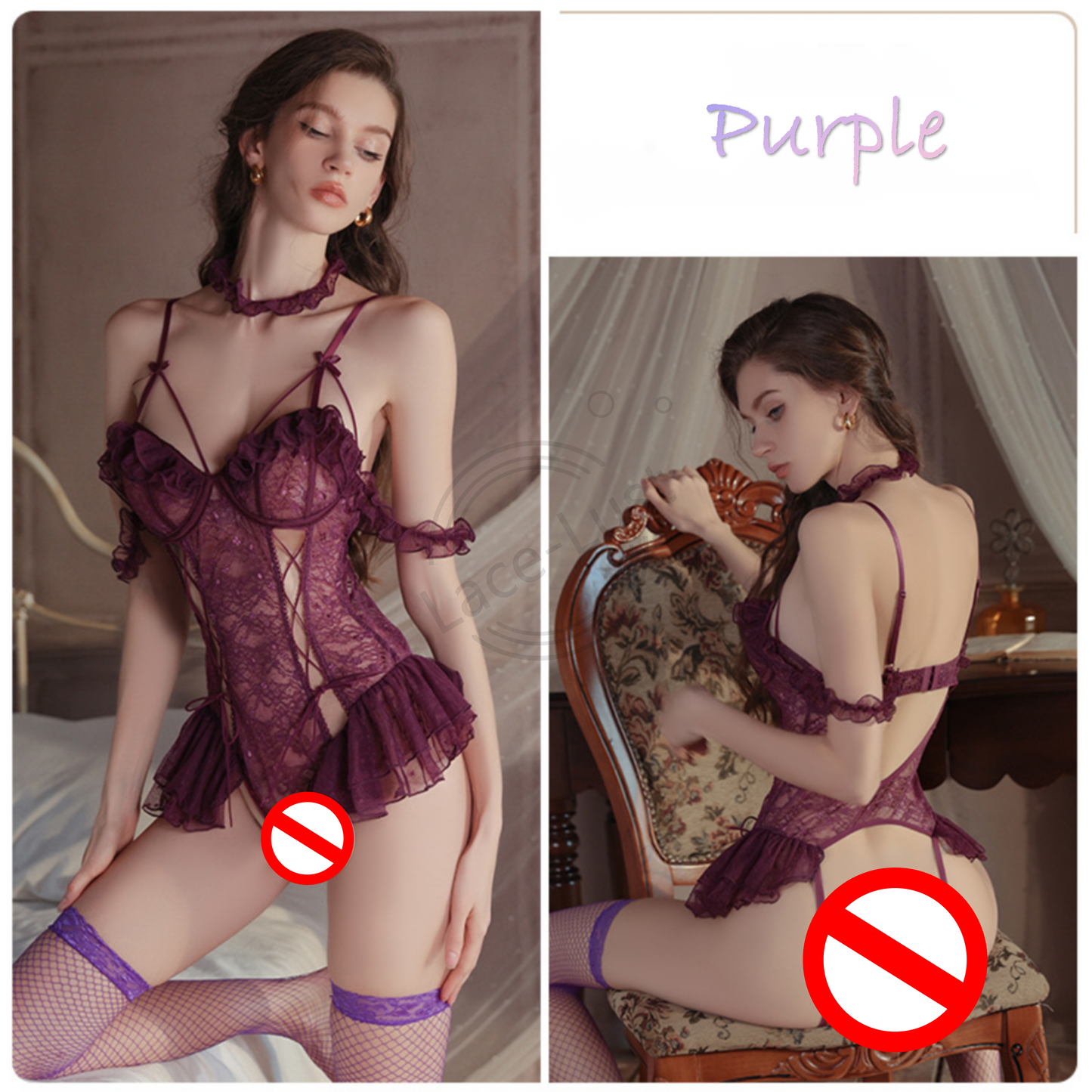 Lace & Lust™ Cosplay Night Suits